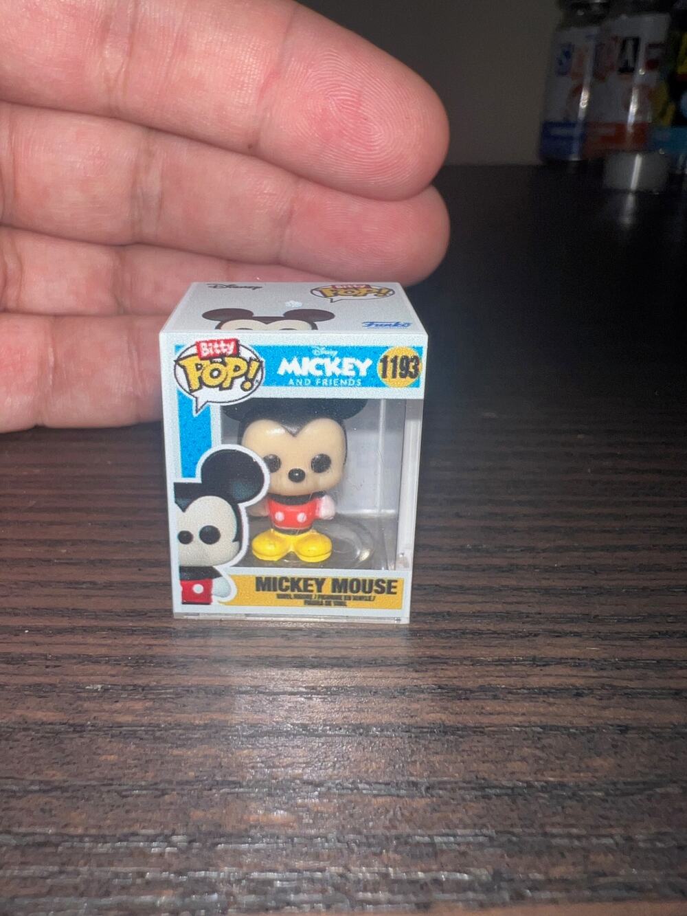 BITTY Classic Mickey Mouse 1-Inch Funko Pop #1193 Walt Disney Friends Cartoons